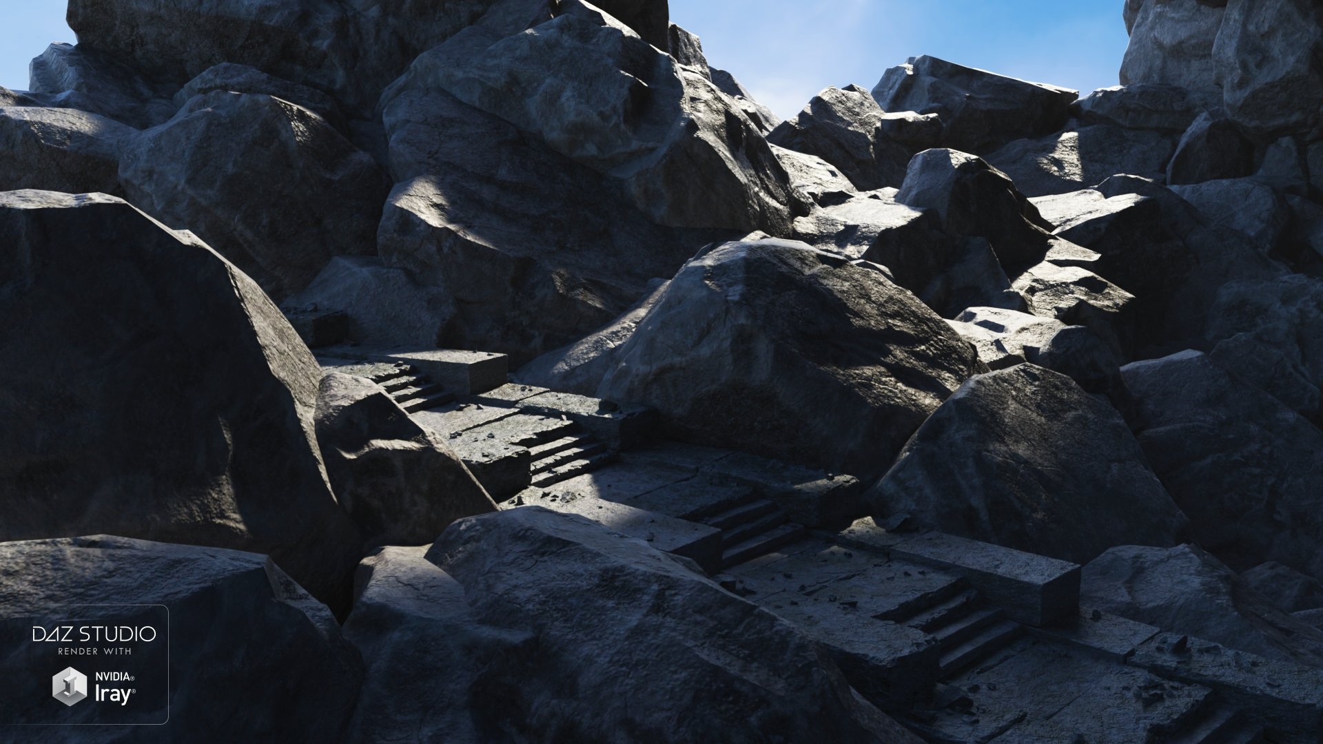 Temple Cave Temple Cave by: Andrey Pestryakov, 3D Models by Daz 3D