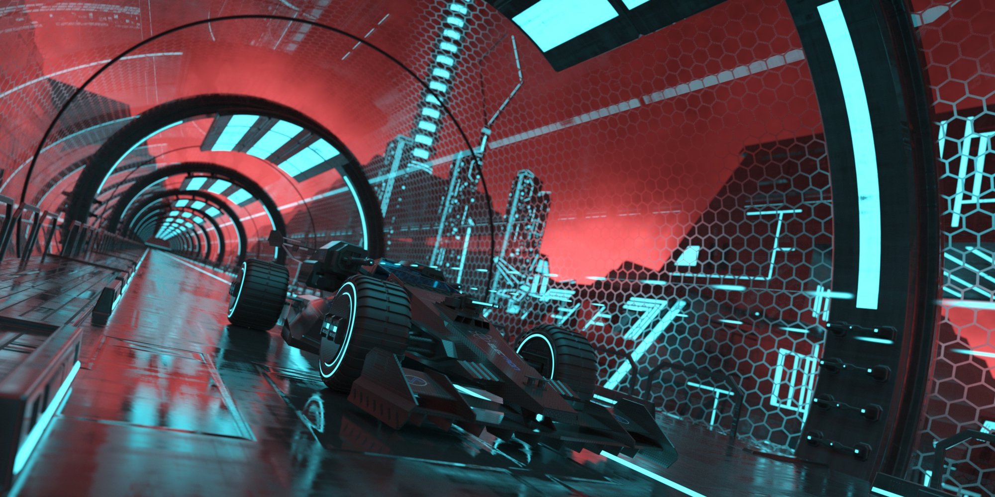 Electron City Scenes by: FToRi, 3D Models by Daz 3D