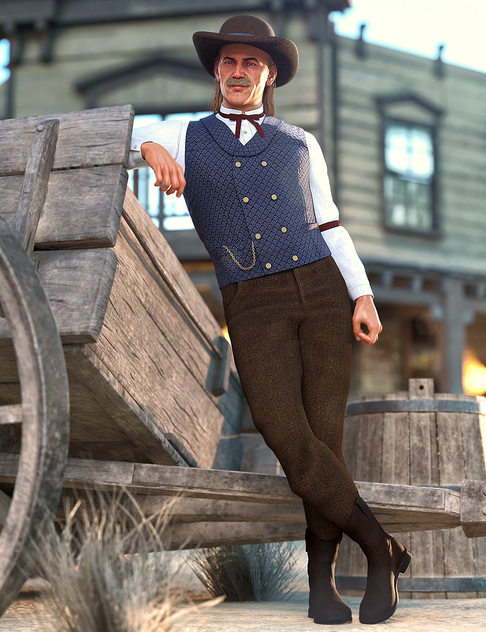 Banker's Outfit Textures by: Anna Benjamin, 3D Models by Daz 3D