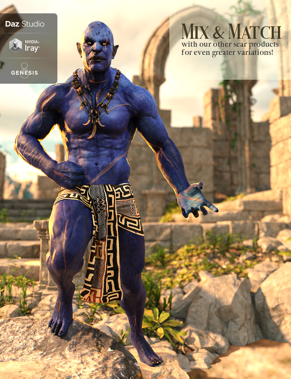 LIE Body Scars 2 for Genesis 3 and 8 Male(s) LIE Body Scars 2 for Genesis 3 and 8 Male(s) by: FenixPhoenixEsid, 3D Models by Daz 3D