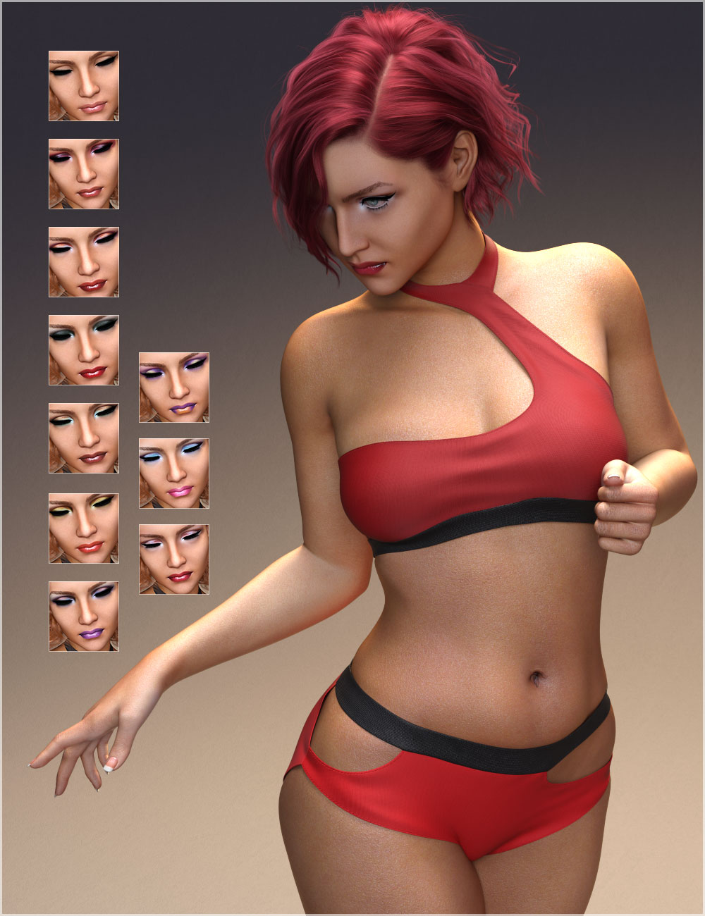 Rajani for Genesis 8 Female(s) by: Belladzines, 3D Models by Daz 3D