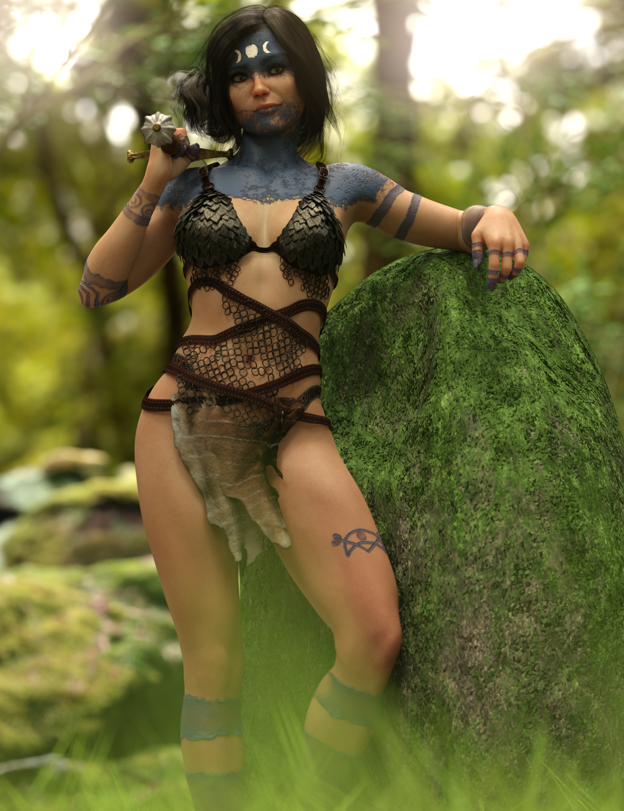 CC Aife for Angharad 8 by: ChangelingChick, 3D Models by Daz 3D
