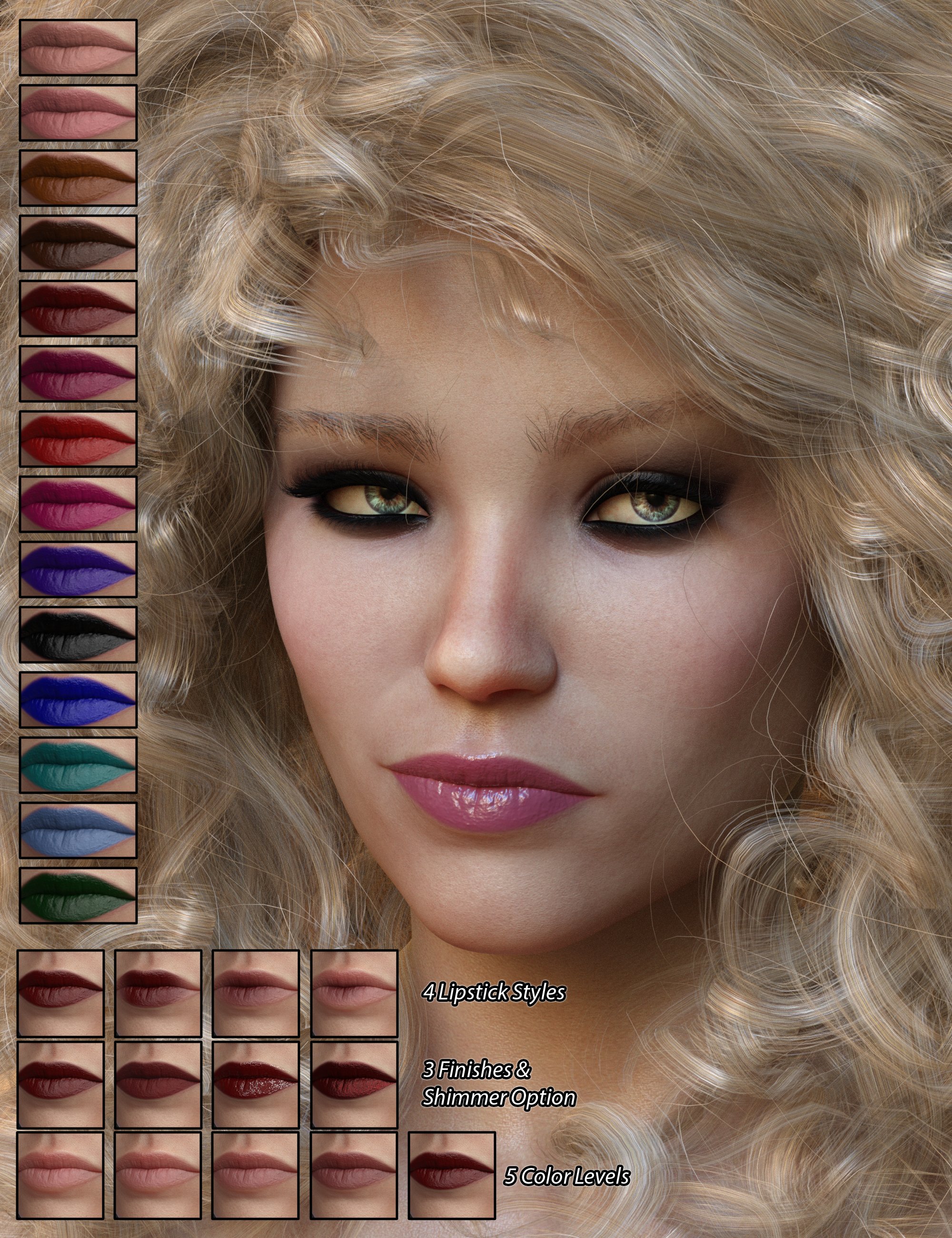 CC Aife for Angharad 8 by: ChangelingChick, 3D Models by Daz 3D