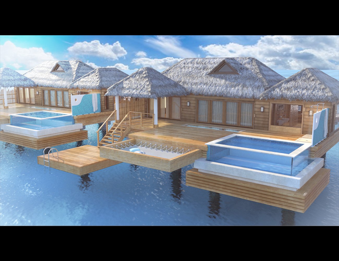 Honeymoon Overwater Bungalow Honeymoon Overwater Bungalow by: Polish, 3D Models by Daz 3D