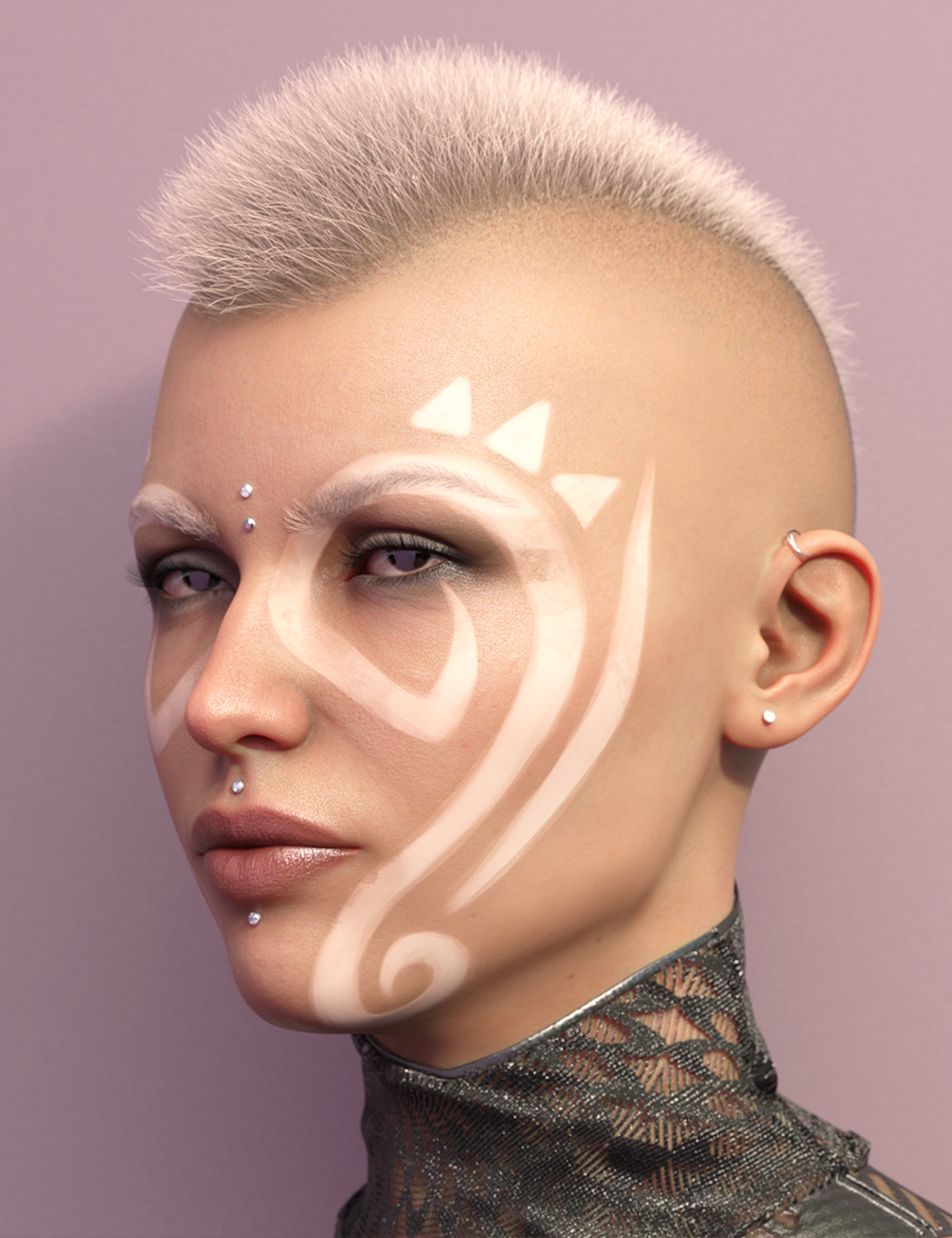 LI La Femme Hair for Genesis 8 Female(s) by: Laticis Imagery, 3D Models by Daz 3D