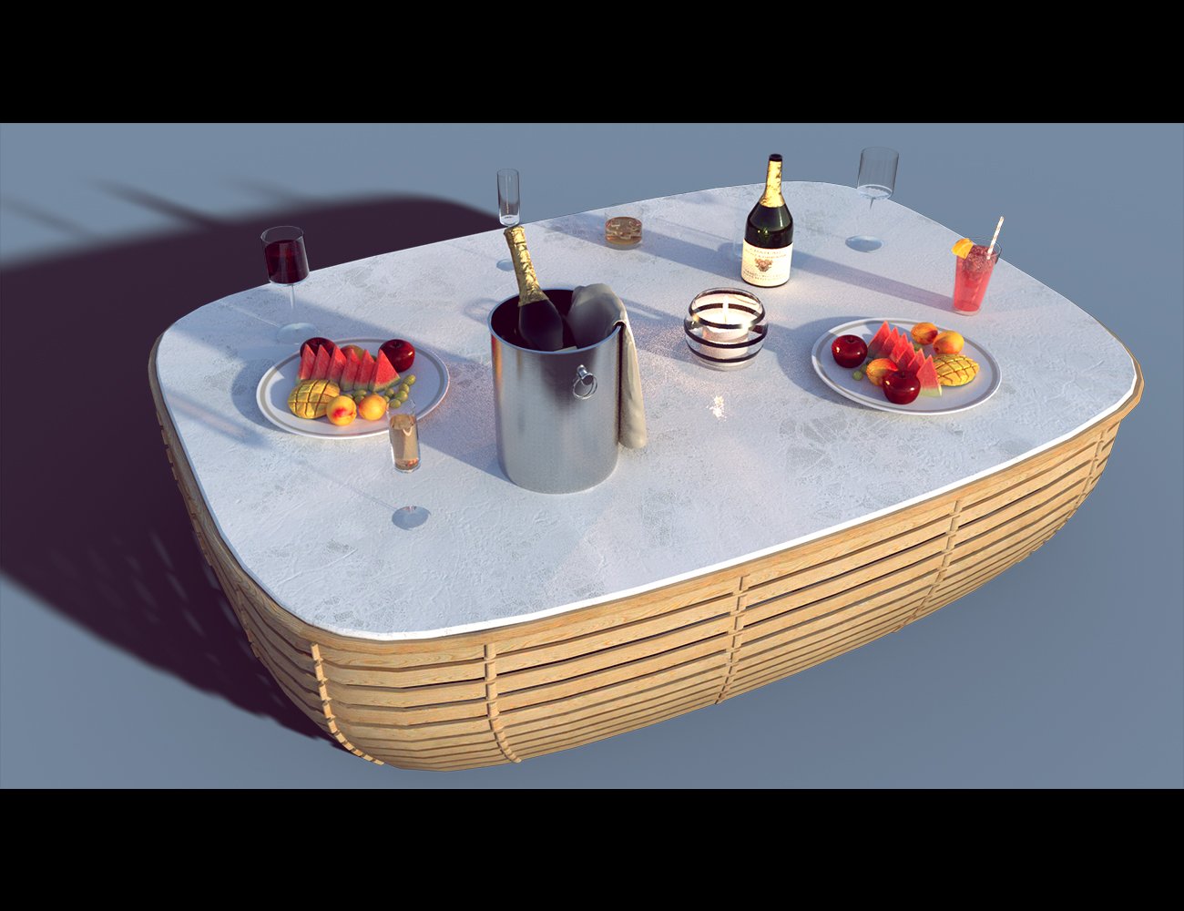 Honeymoon Outdoor Props Honeymoon Outdoor Props by: Polish, 3D Models by Daz 3D