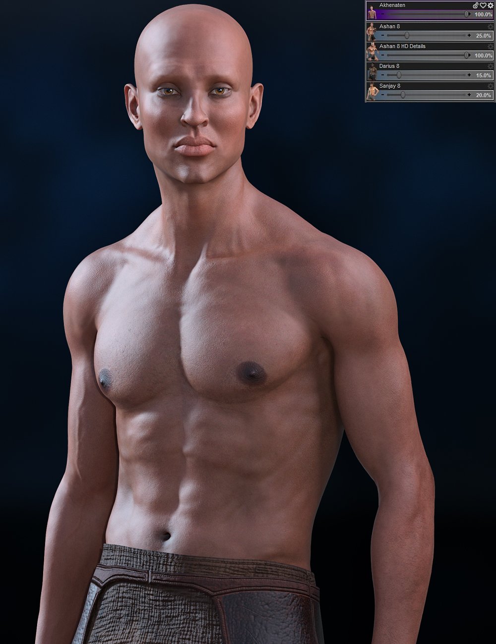 Mst Akhenaten HD for Genesis 8 Male Mst Akhenaten HD for Genesis 8 Male by: Mstene, 3D Models by Daz 3D
