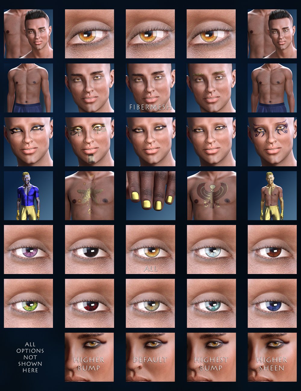 Mst Akhenaten HD for Genesis 8 Male Mst Akhenaten HD for Genesis 8 Male by: Mstene, 3D Models by Daz 3D
