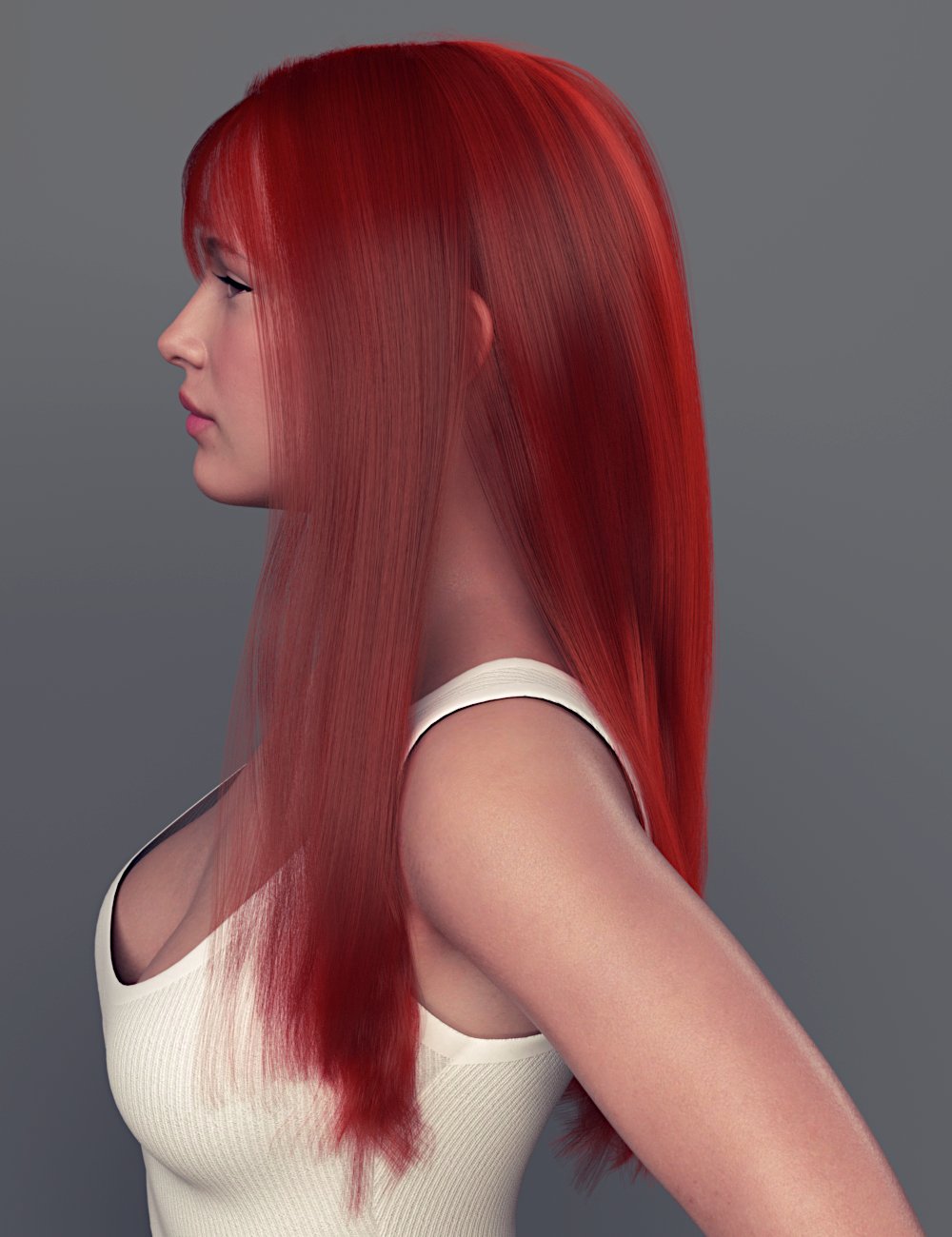 dForce Regina Hair for Genesis 8 Female(s) by: Toyen, 3D Models by Daz 3D
