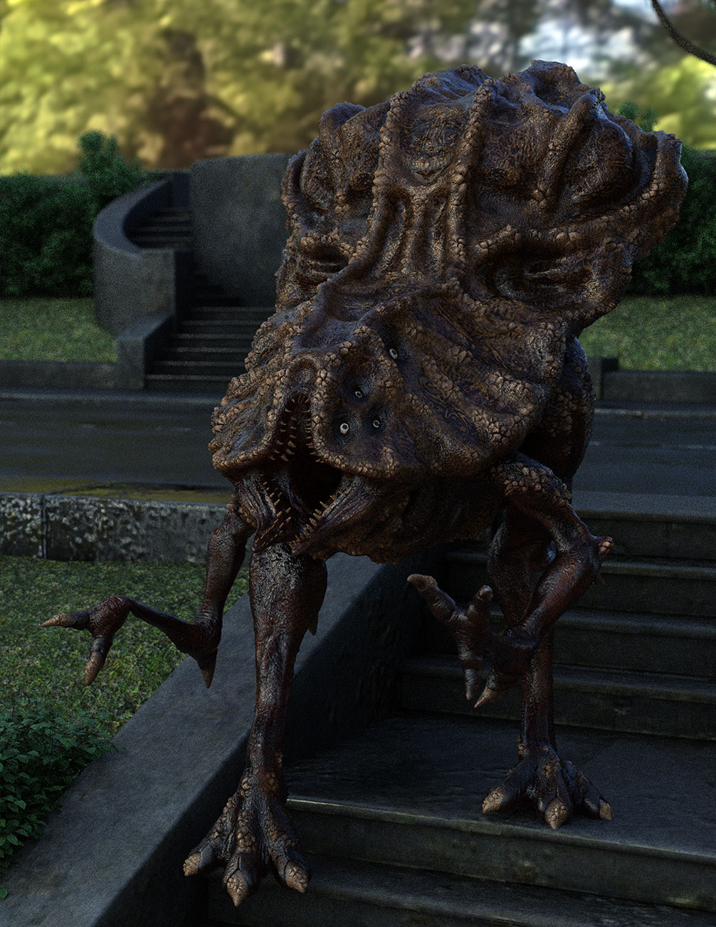 Big Bug Poses for Xenotype: Specimen Alpha by: Greybro, 3D Models by Daz 3D