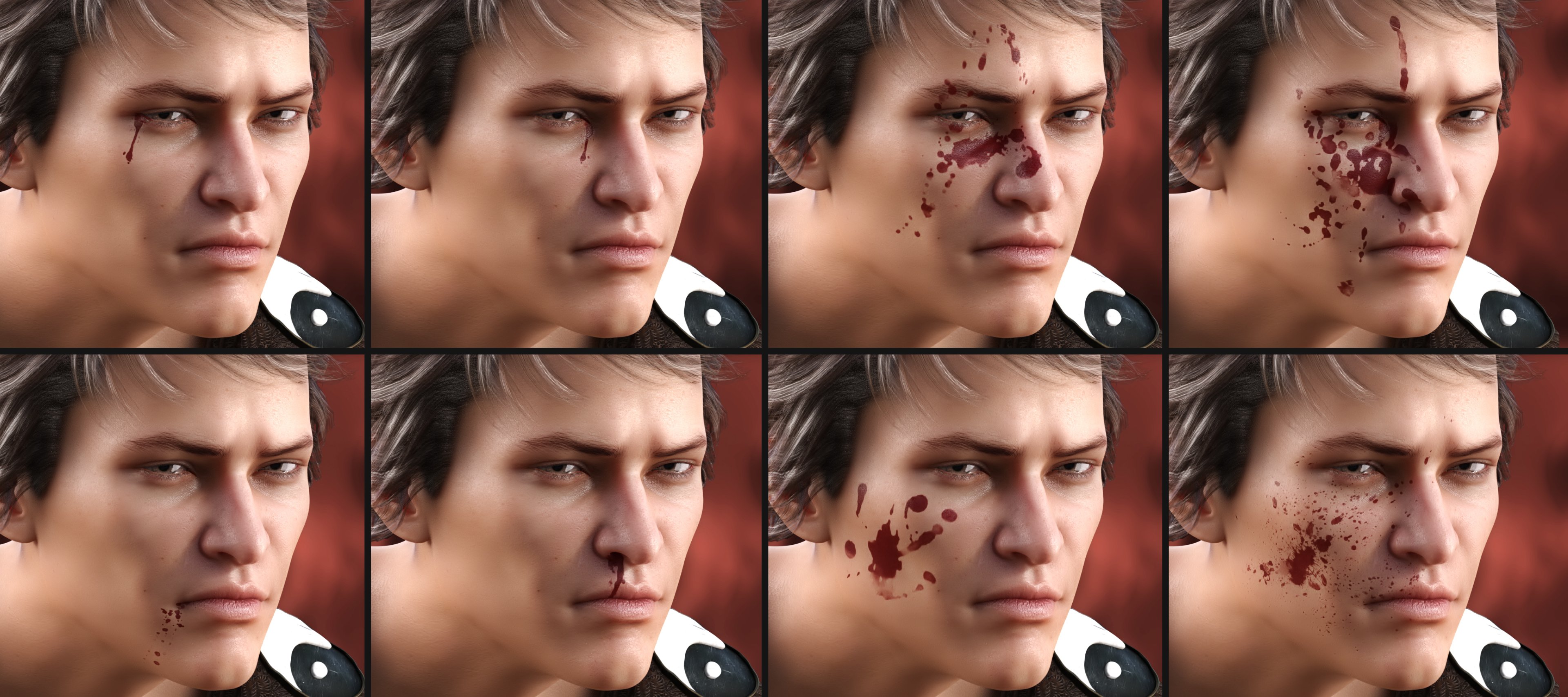 Blood Splash for Genesis 8 Blood Splash for Genesis 8 by: Neikdian, 3D Models by Daz 3D