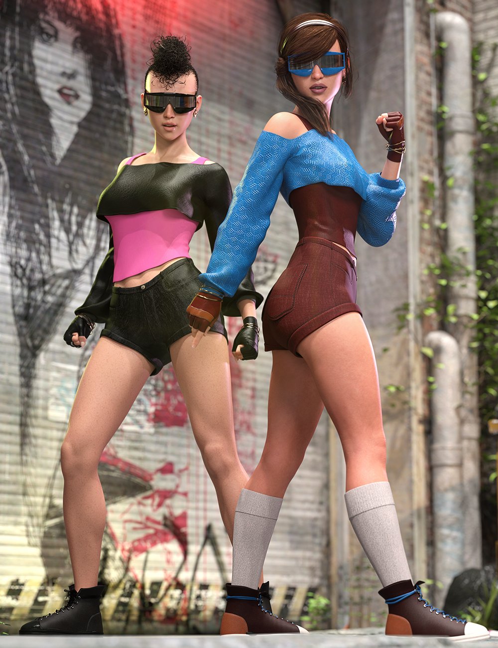 dForce Stardust Outfit Textures by: Anna Benjamin, 3D Models by Daz 3D