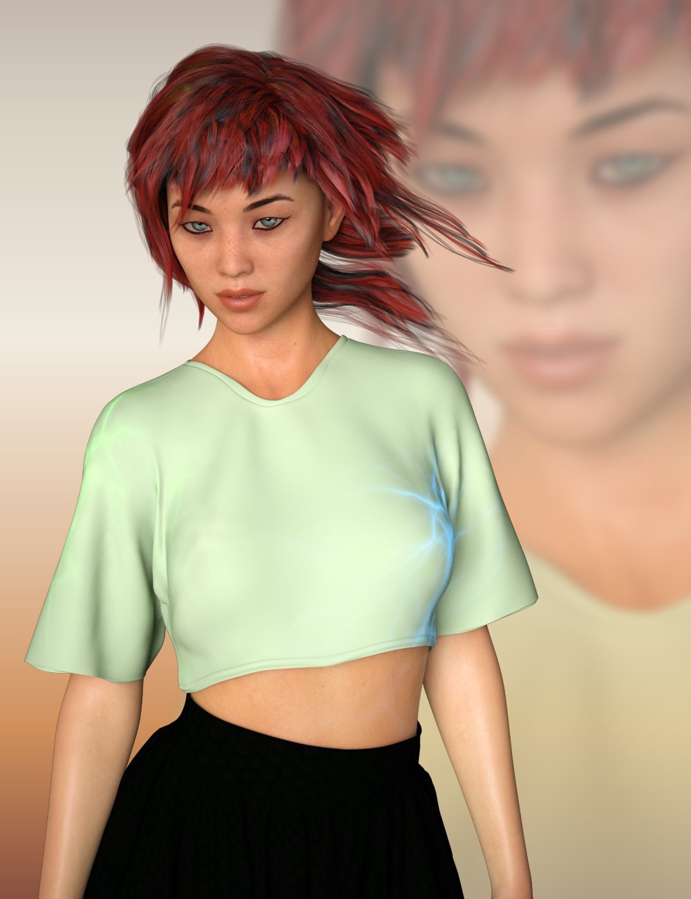 AQ Anna HD for Genesis 8 Female by: Aquarius, 3D Models by Daz 3D