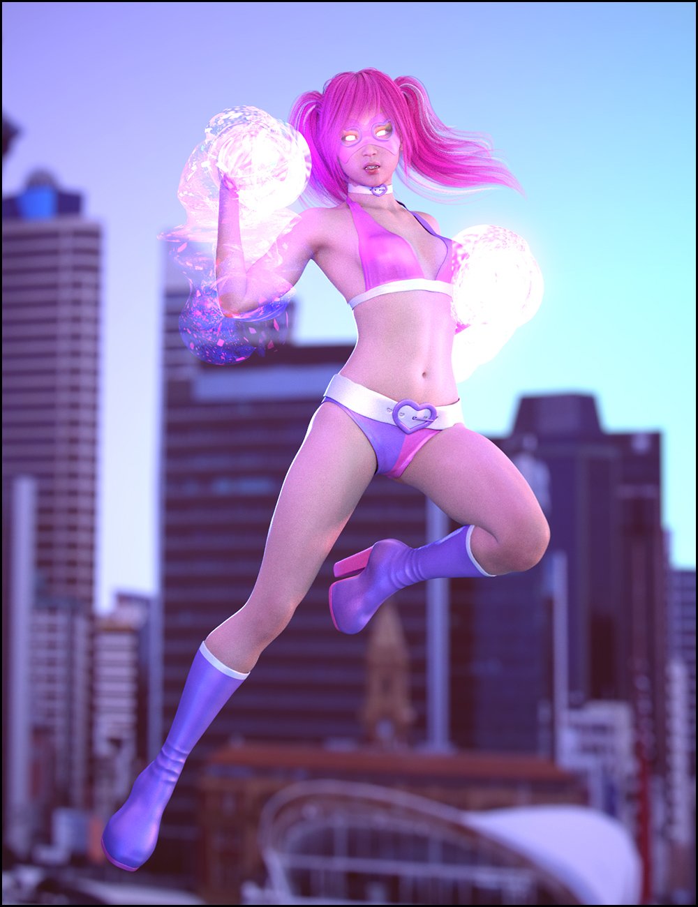 HeartBreaker Outfit for Genesis 8 Females by: DemonicaEviliusJessaii, 3D Models by Daz 3D