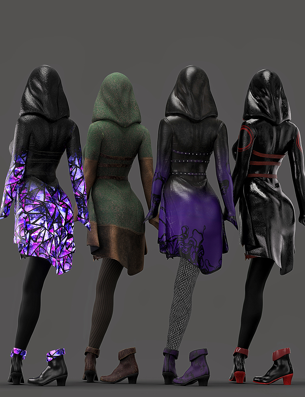 dForce Shadow Villain Textures by: Moonscape GraphicsSade, 3D Models by Daz 3D