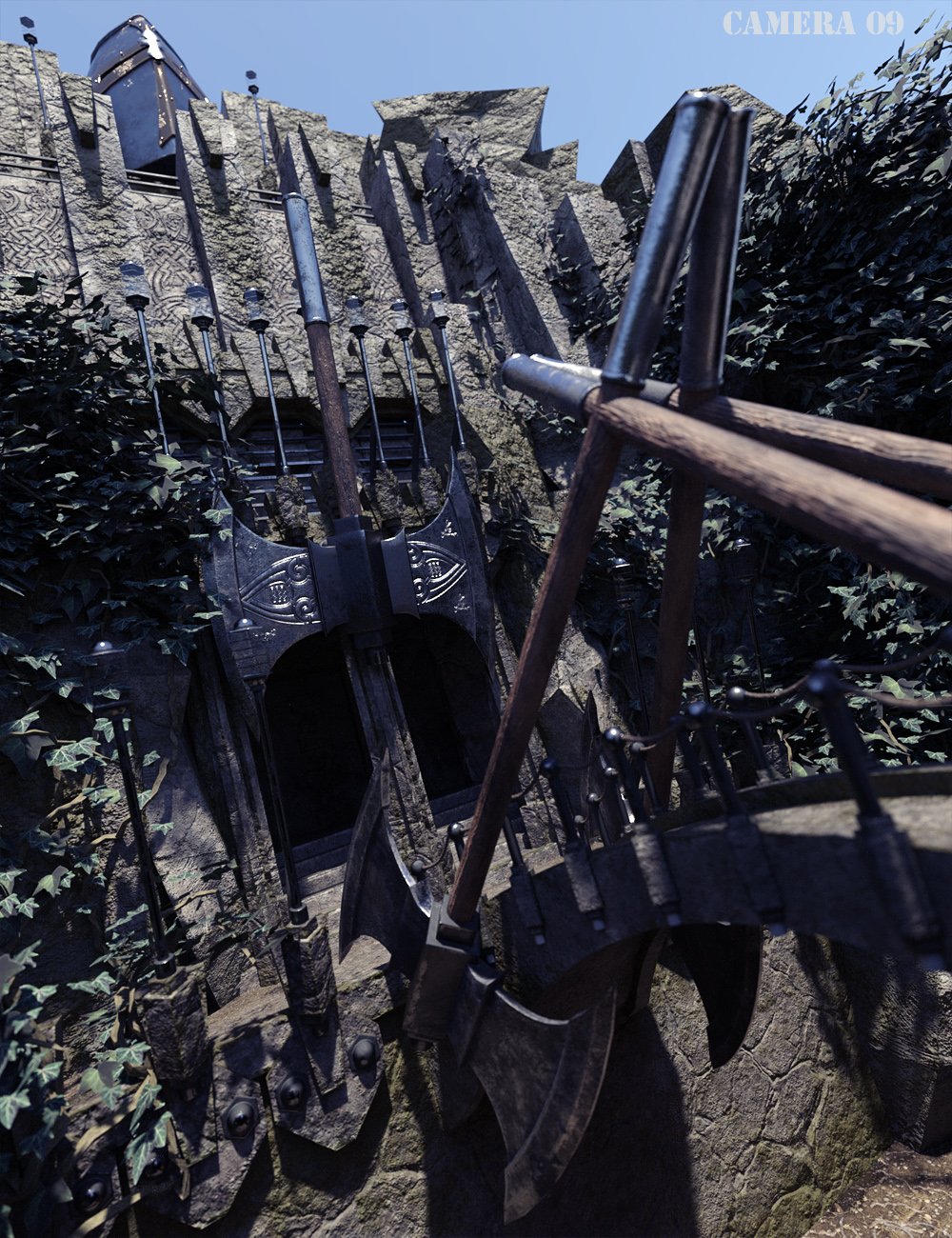 Dwarven Fantasy Entrance Dwarven Fantasy Entrance by: ForbiddenWhispersDavid Brinnen, 3D Models by Daz 3D