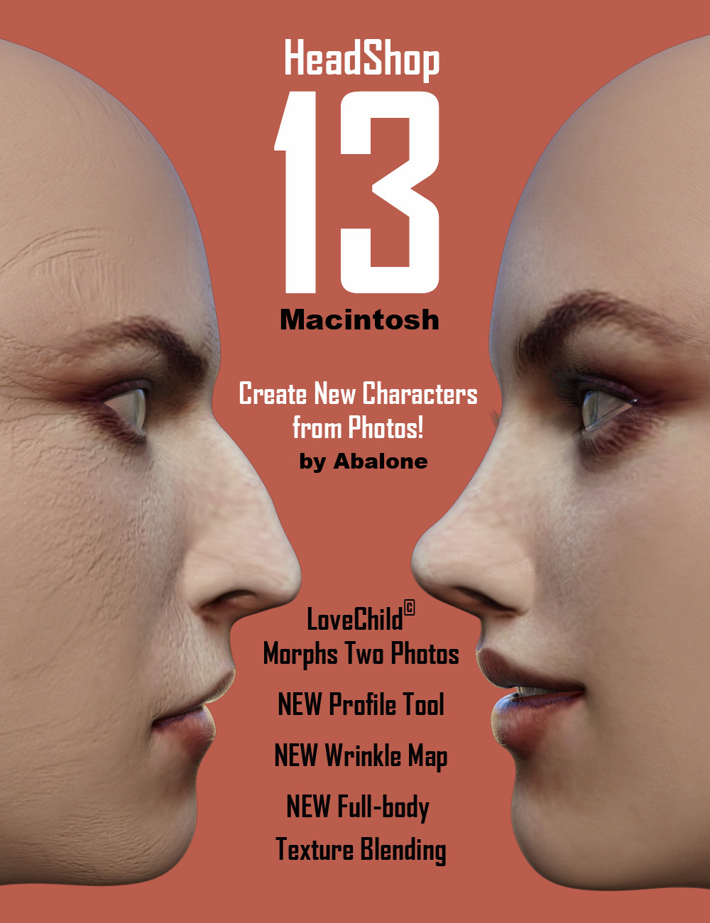 HeadShop 13 with LoveChild Macintosh by: Abalone LLC, 3D Models by Daz 3D