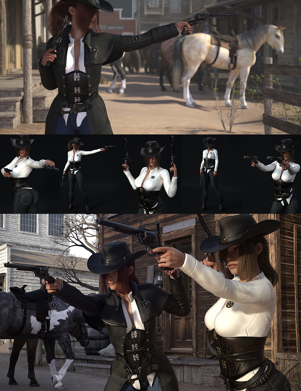 Bang Bang Poses for Genesis 8 Females by: Val3dart, 3D Models by Daz 3D