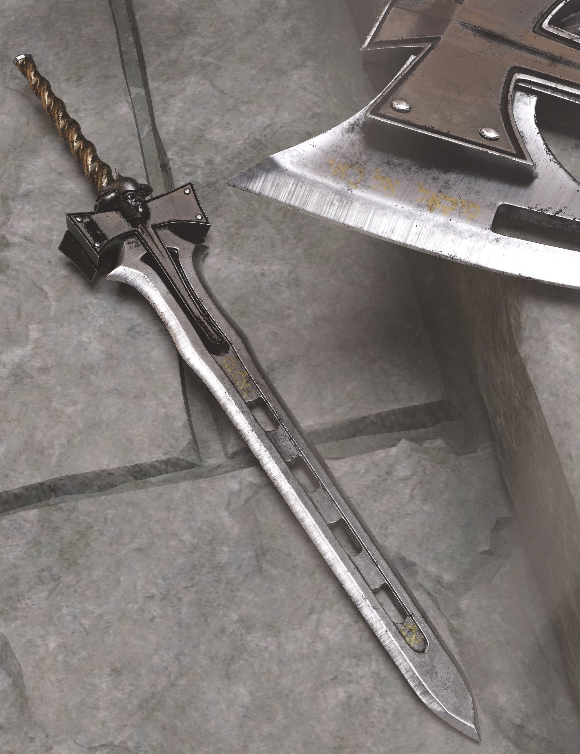 Bellum Animis 2 Weapons Collection Bellum Animis 2 Weapons Collection by: Britech, 3D Models by Daz 3D
