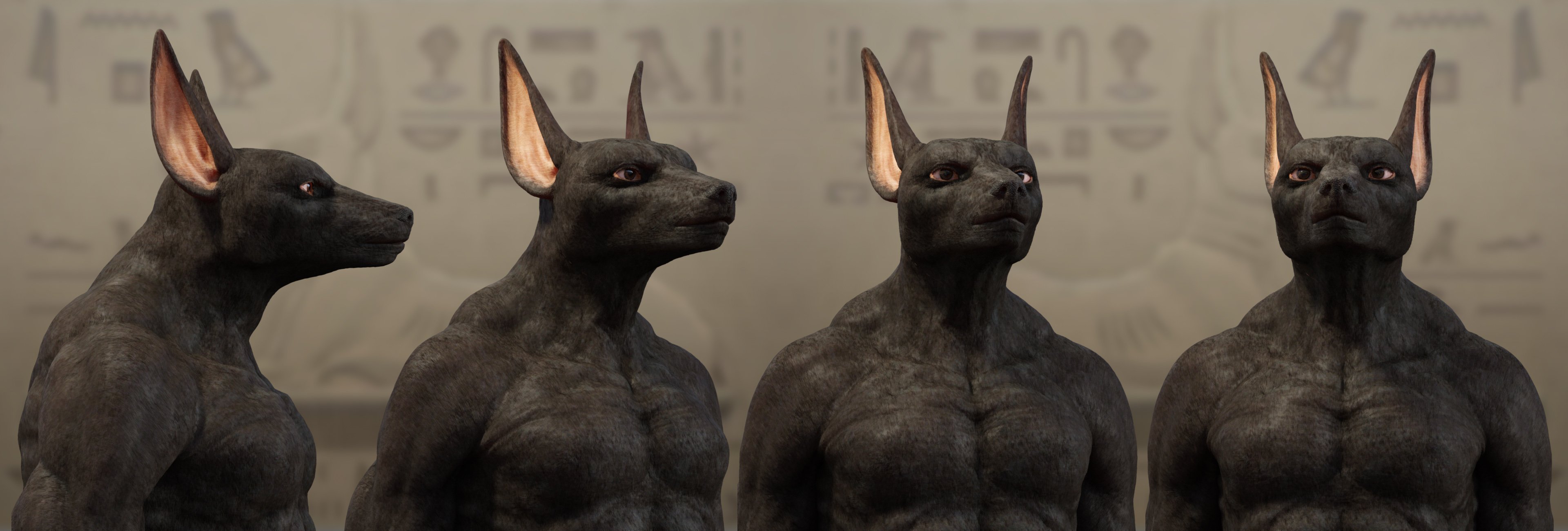 Majestic Anubis with dForce Hair for Genesis 8 Male Majestic Anubis with dForce Hair for Genesis 8 Male by: RawArt, 3D Models by Daz 3D