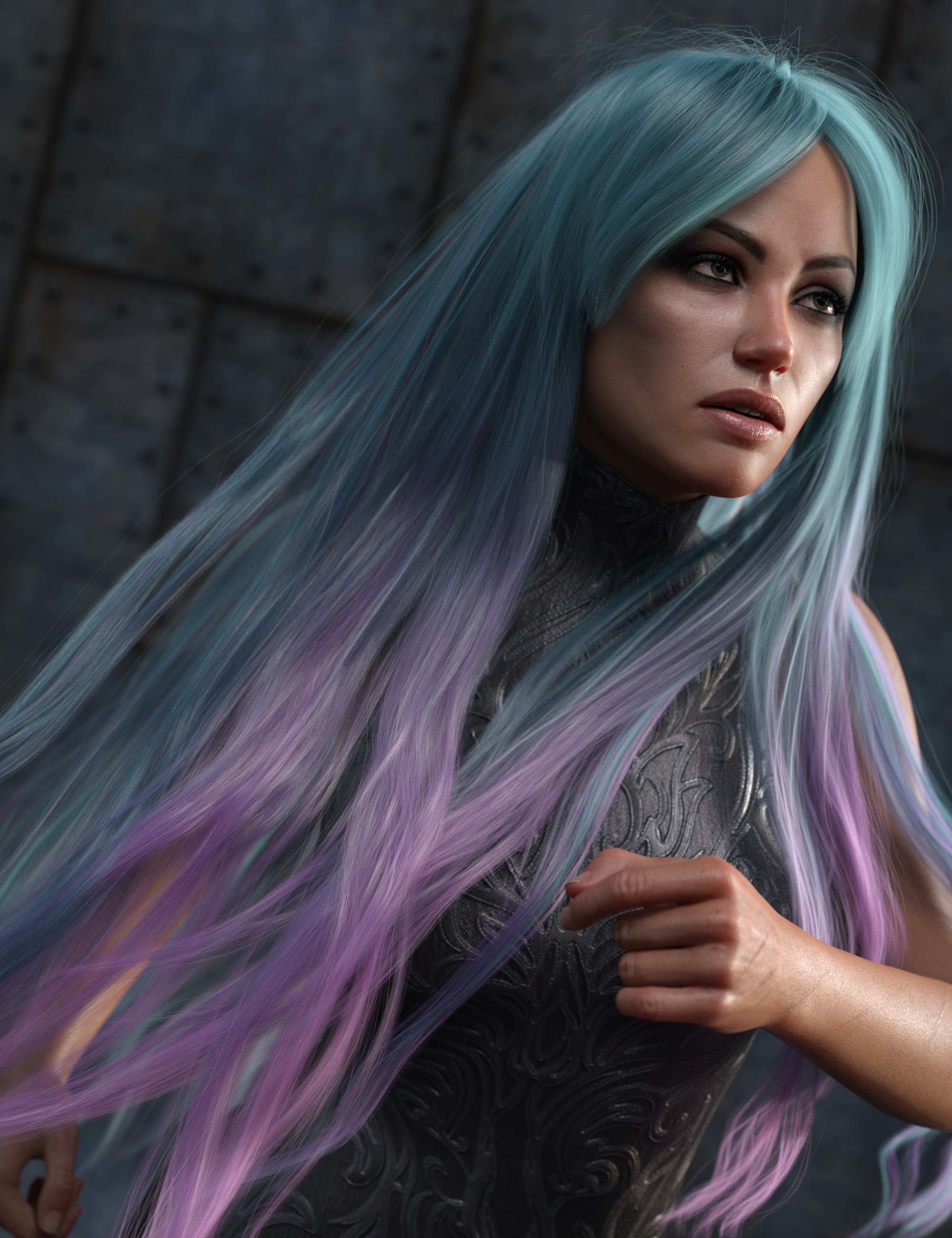 Texture Expansion for Turbulent Long Hair Texture Expansion for Turbulent Long Hair by: outoftouch, 3D Models by Daz 3D