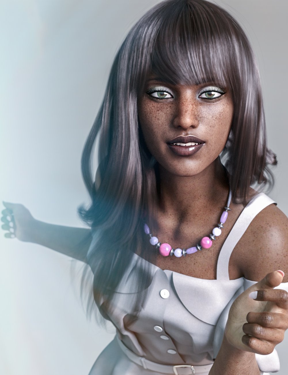 Aiisha HD For Genesis 8 Female by: Colm Jackson, 3D Models by Daz 3D