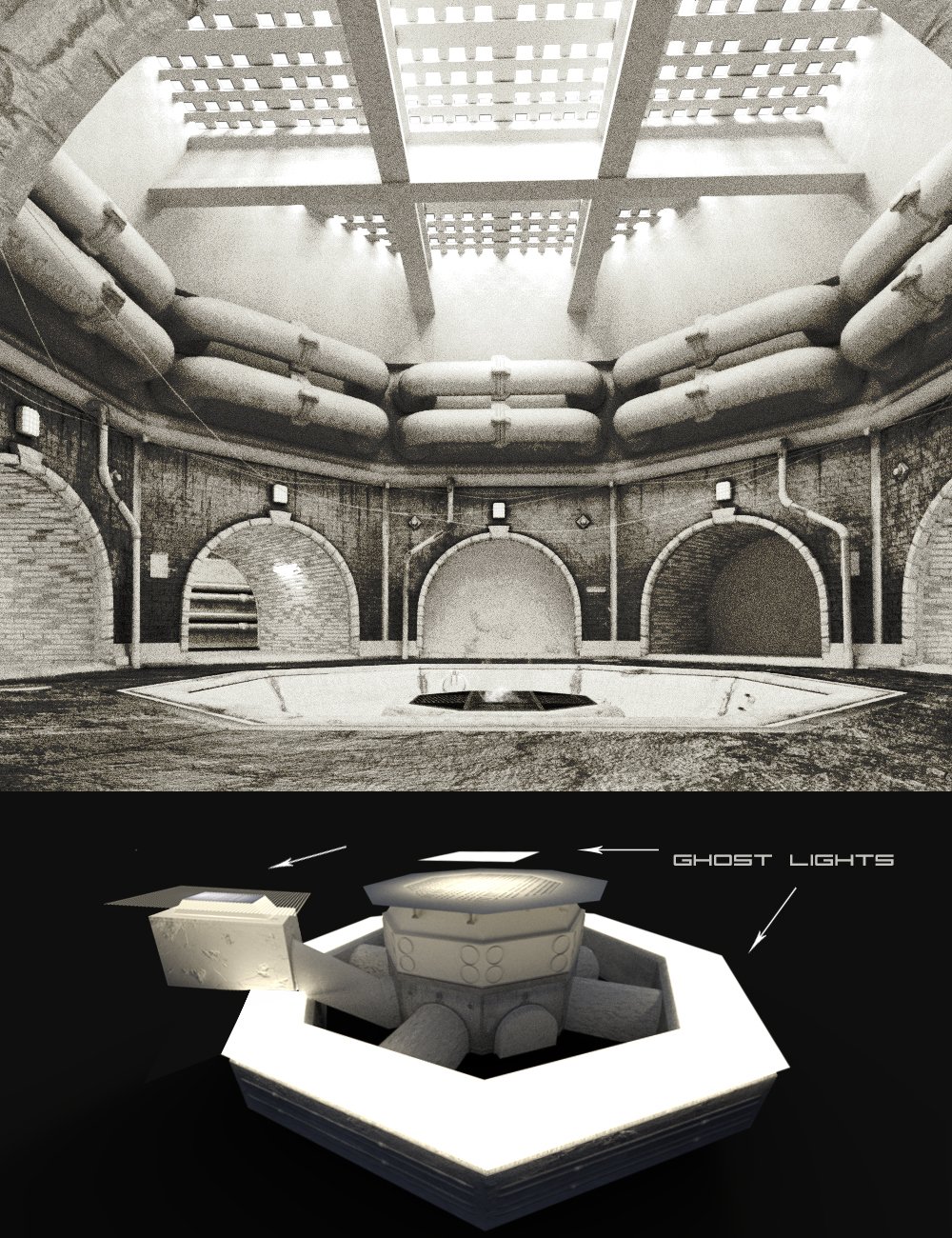 Central City Sewer by: The AntFarm, 3D Models by Daz 3D