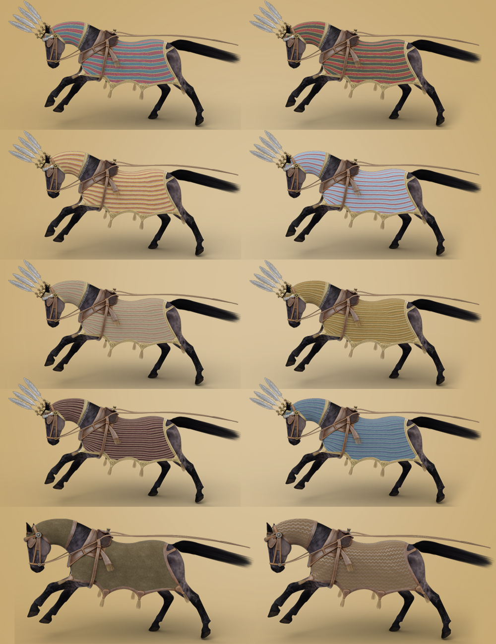 Egyptian Chariot Warfare for Daz Horse 2 Egyptian Chariot Warfare for Daz Horse 2 by: Deepsea, 3D Models by Daz 3D