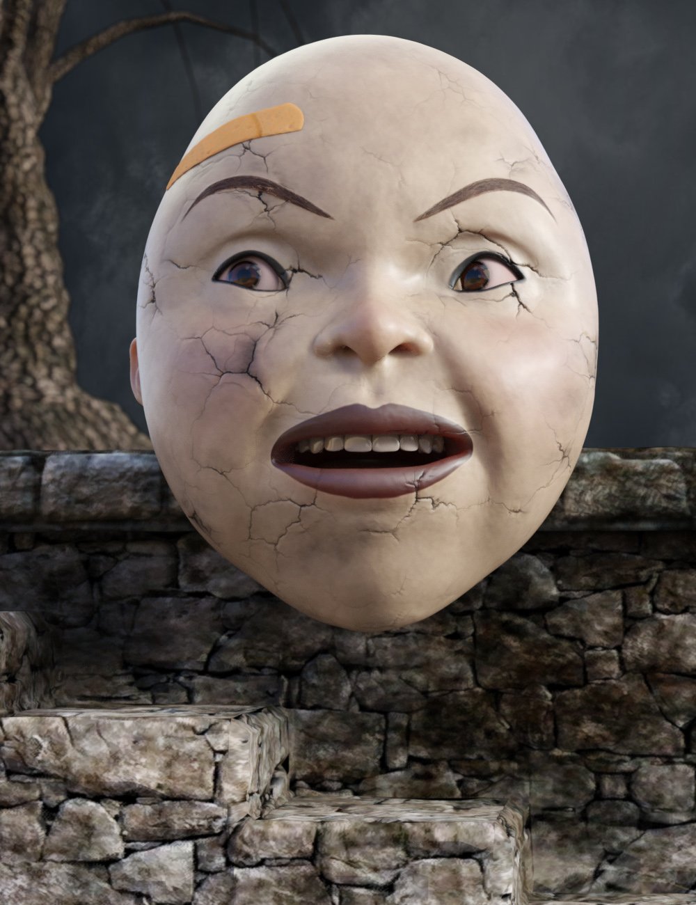 Humpty for Genesis 8 Male | 3D Models and 3D Software by Daz 3D