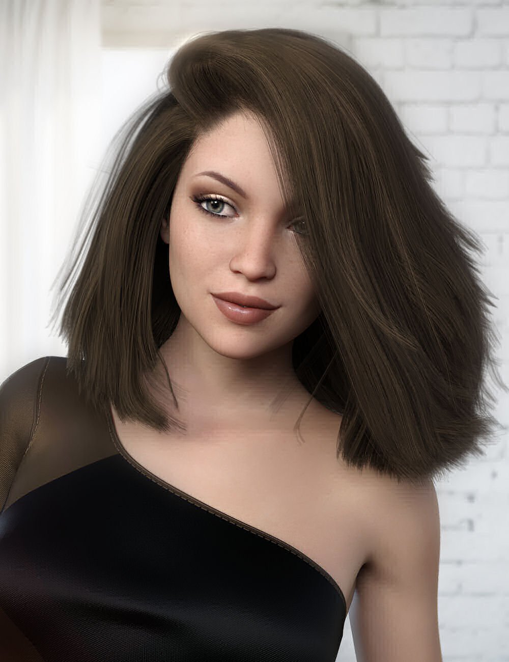 Dforce Maureen Hair For Genesis 8 Females Daz 3d 1533