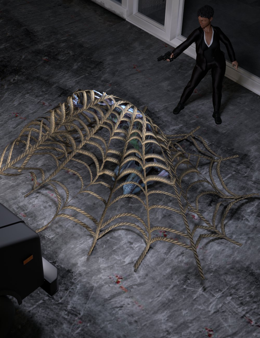 dForce SY Nets and Webs for Genesis 8 dForce SY Nets and Webs for Genesis 8 by: Sickleyield, 3D Models by Daz 3D