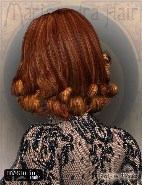 Marisandra Hair Marisandra Hair by: AprilYSH, 3D Models by Daz 3D