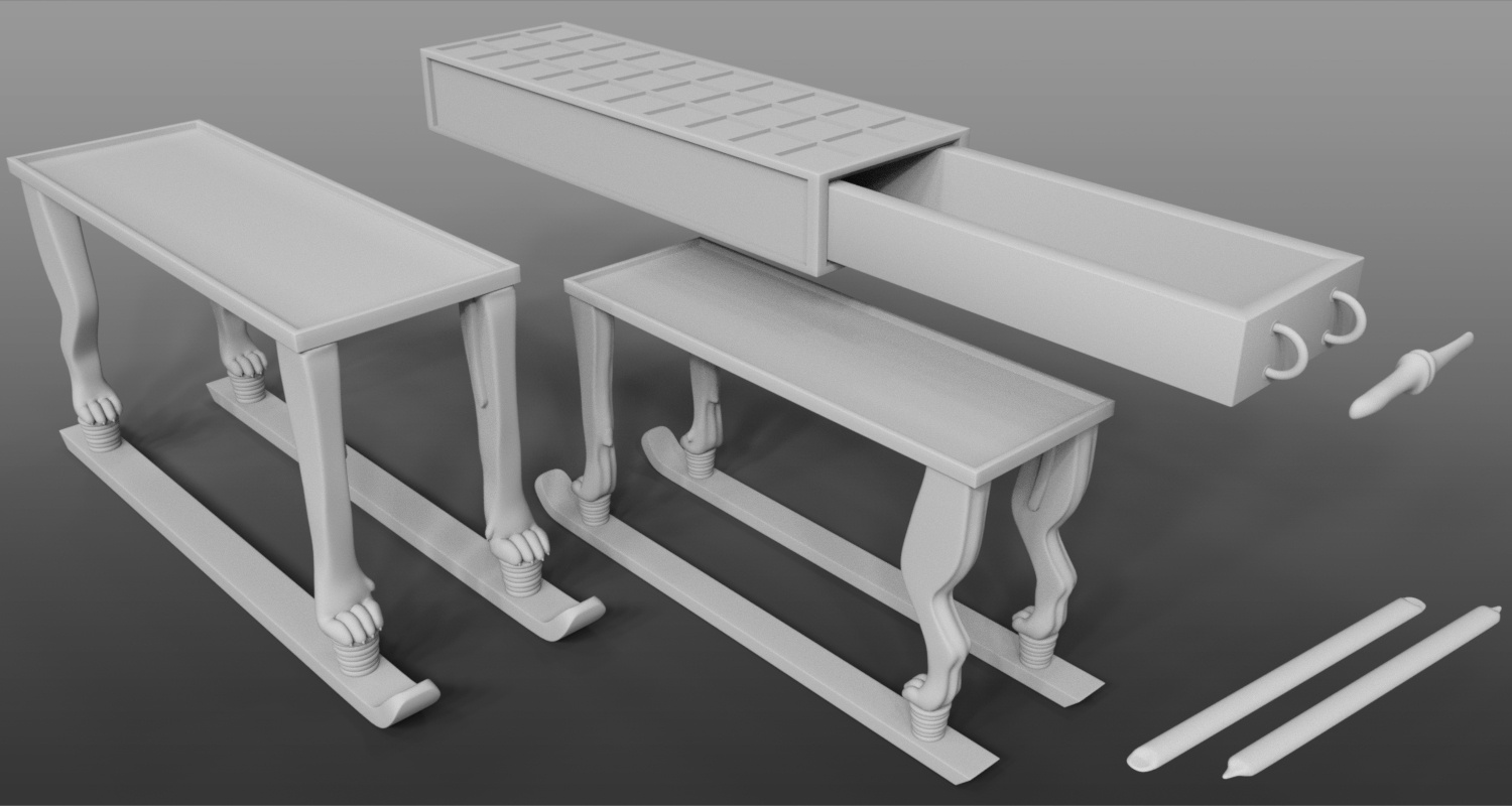 Egyptian Senet - Noble Expansion Egyptian Senet - Noble Expansion by: 3D-GHDesign, 3D Models by Daz 3D