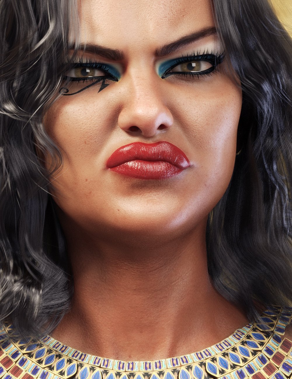 Twosret Expressive for Genesis 8 Female by: Neikdian, 3D Models by Daz 3D