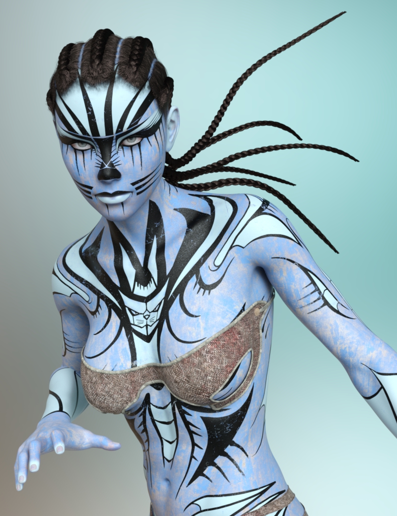 Rhiain for Genesis 8 Female by: Dax Avalange, 3D Models by Daz 3D