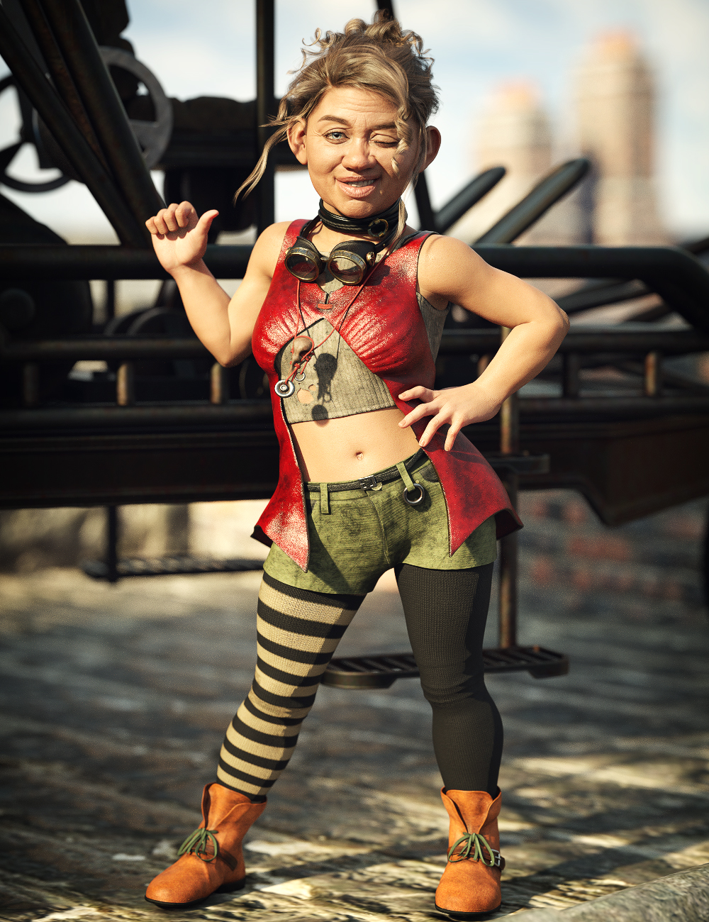 Topsy 8 Topsy 8 by: , 3D Models by Daz 3D