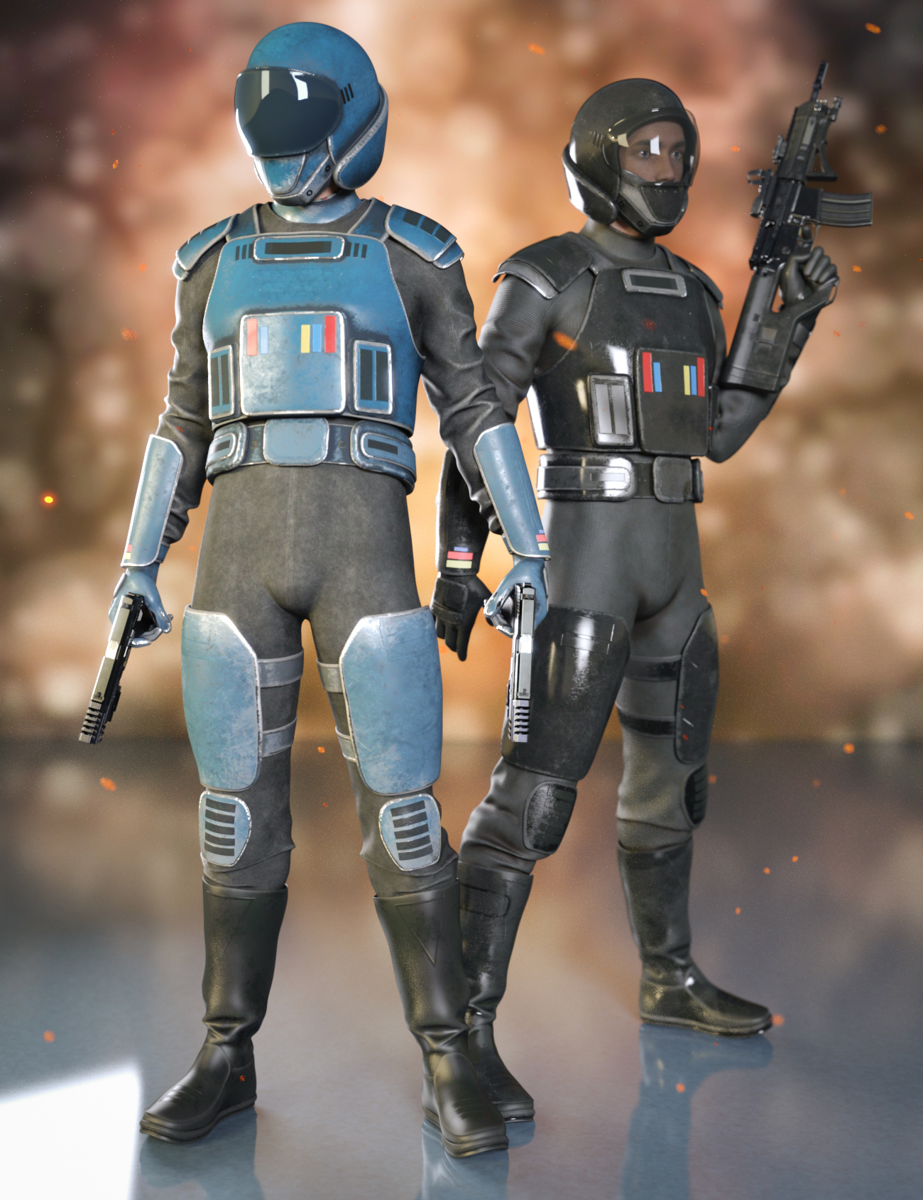 Sci-Fi Starship Pilot Outfit for Genesis 8 Males Sci-Fi Starship Pilot Outfit for Genesis 8 Males by: Yura, 3D Models by Daz 3D