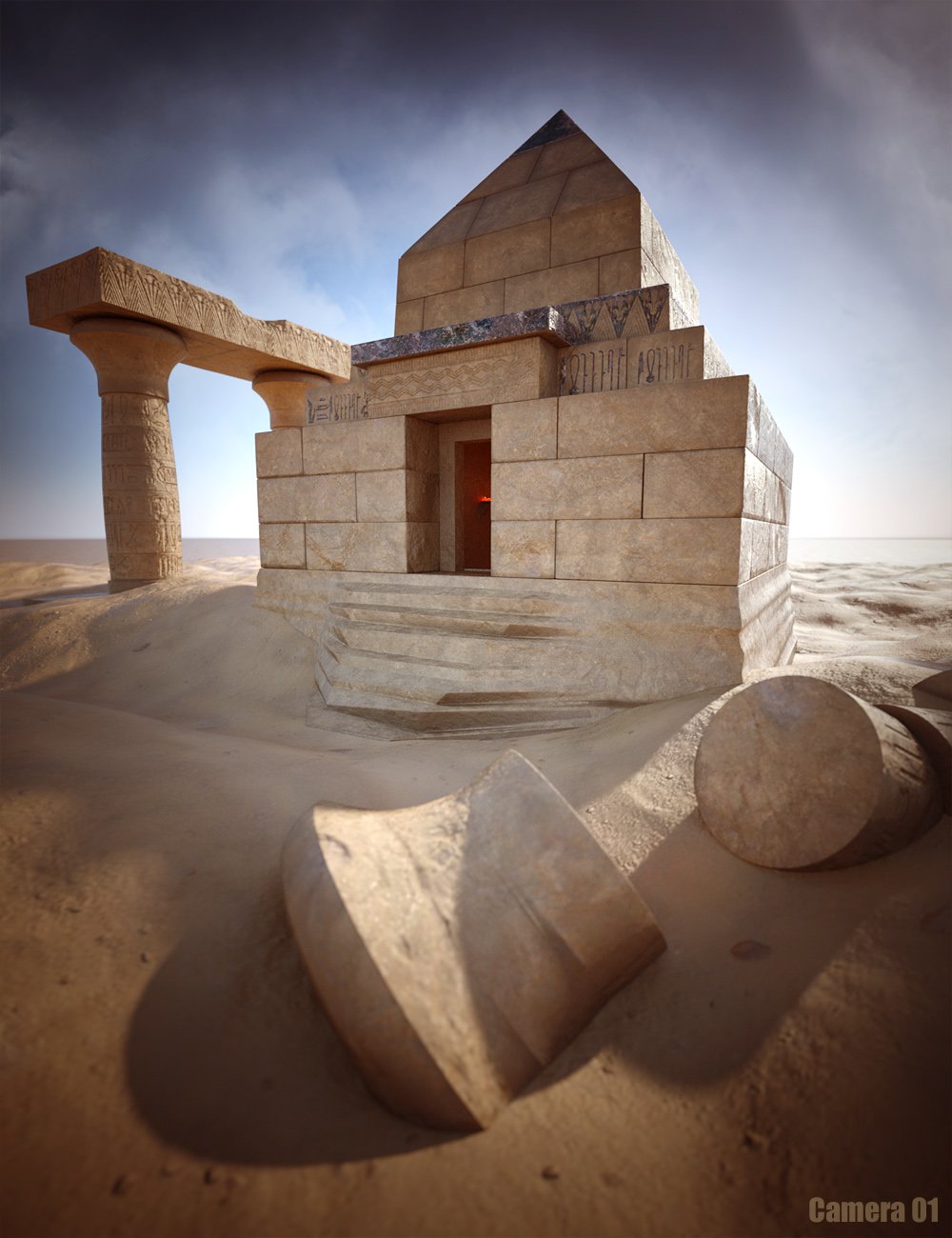 The Lapis Pyramid The Lapis Pyramid by: David BrinnenForbiddenWhispers, 3D Models by Daz 3D