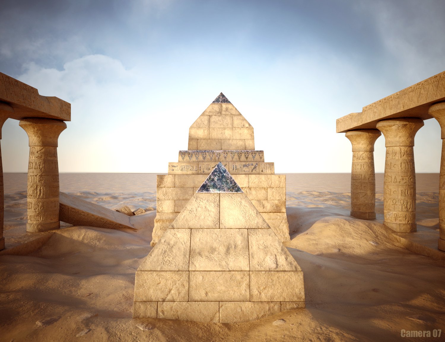 The Lapis Pyramid The Lapis Pyramid by: David BrinnenForbiddenWhispers, 3D Models by Daz 3D