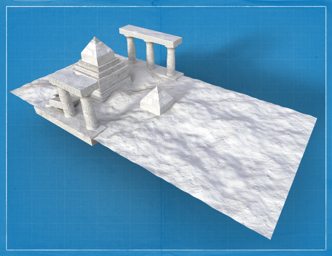 The Lapis Pyramid The Lapis Pyramid by: David BrinnenForbiddenWhispers, 3D Models by Daz 3D