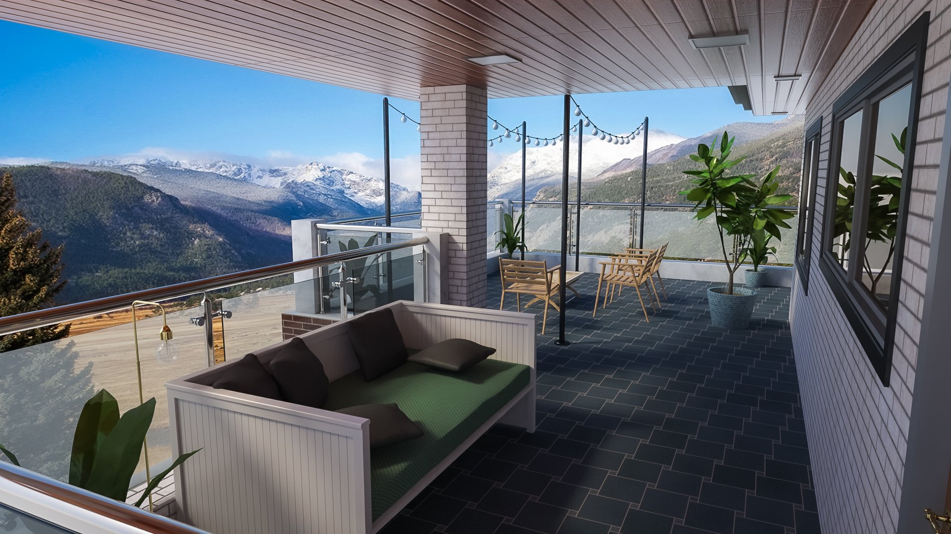 Avil Balcony by: Tesla3dCorp, 3D Models by Daz 3D