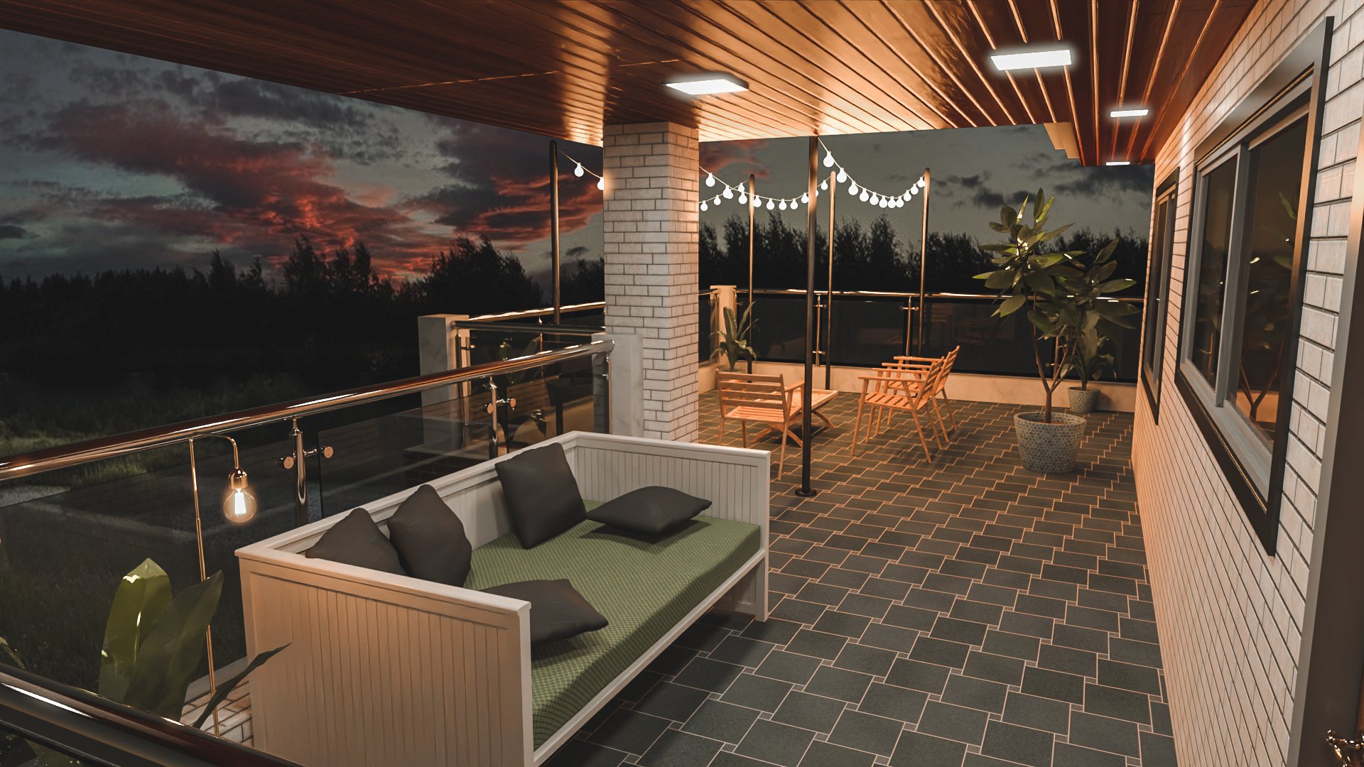 Avil Balcony Avil Balcony by: Tesla3dCorp, 3D Models by Daz 3D