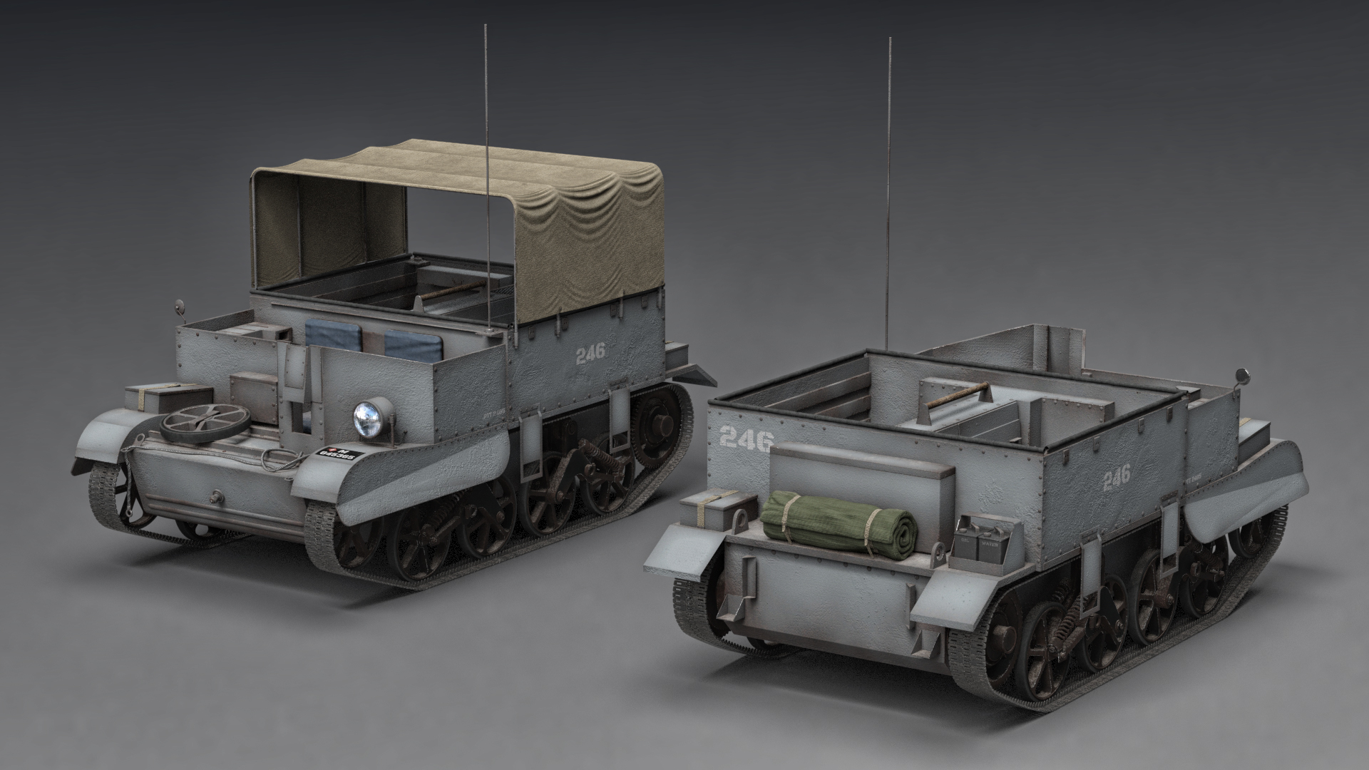 UNV Carrier Tank UNV Carrier Tank by: Mely3D, 3D Models by Daz 3D