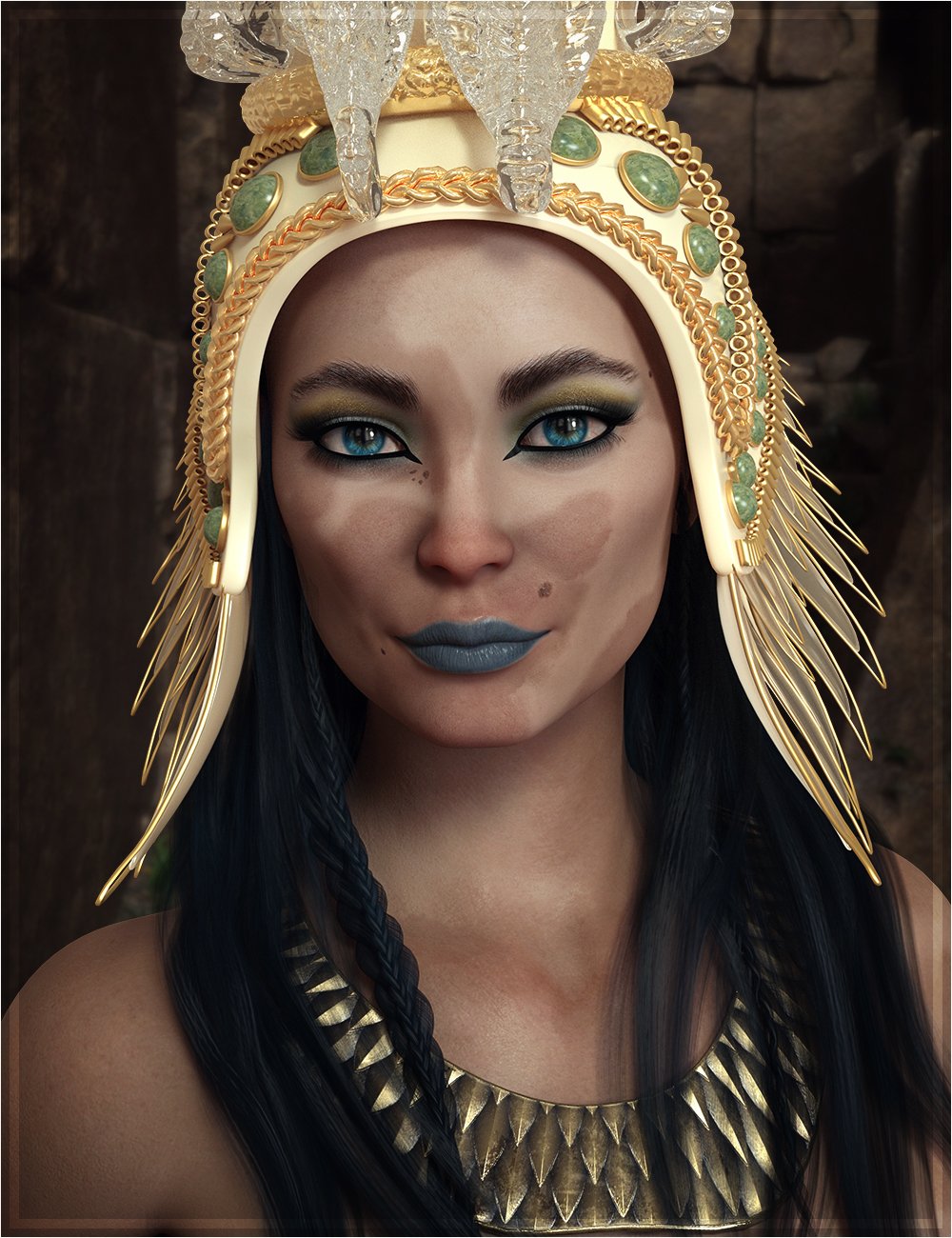 Twosret 8 Pharaoh Living Bundle | Daz 3D