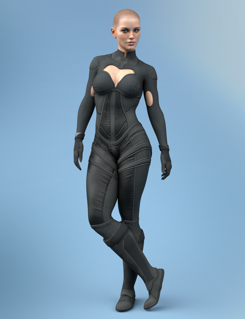 X-Fashion Sci Bodysuit 09 for Genesis 8 Females X-Fashion Sci Bodysuit 09 for Genesis 8 Females by: xtrart-3d, 3D Models by Daz 3D