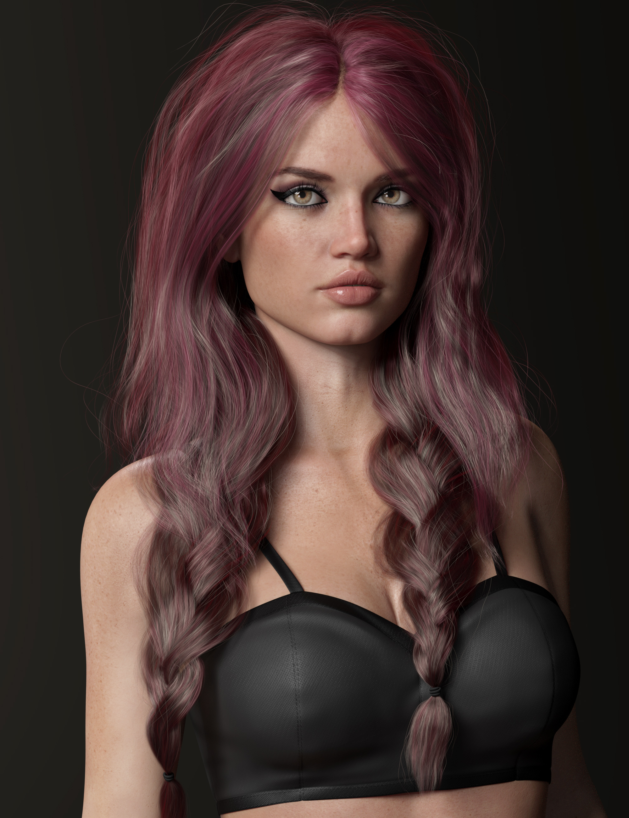 Texture Expansion for Messy Braided Tails Texture Expansion for Messy Braided Tails by: outoftouch, 3D Models by Daz 3D
