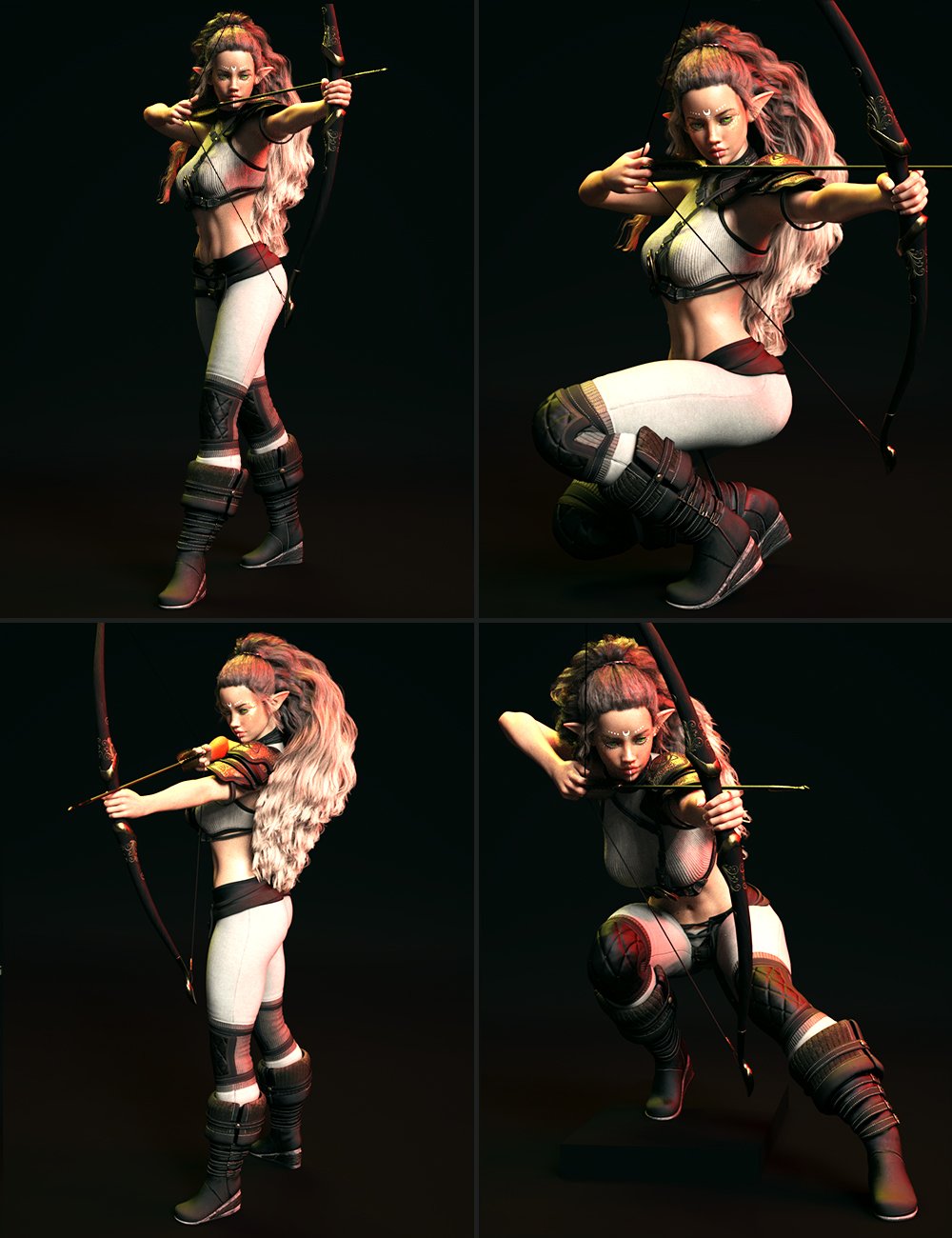 Unbroken Aim Archer Poses for Genesis 8 Unbroken Aim Archer Poses for Genesis 8 by: 3D Sugar, 3D Models by Daz 3D