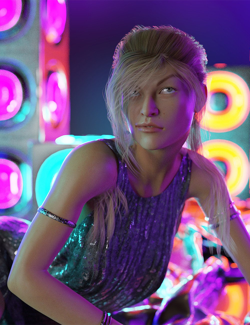 Orestes Iray Artful Flares HDRIs and Props by: Orestes Graphics, 3D Models by Daz 3D