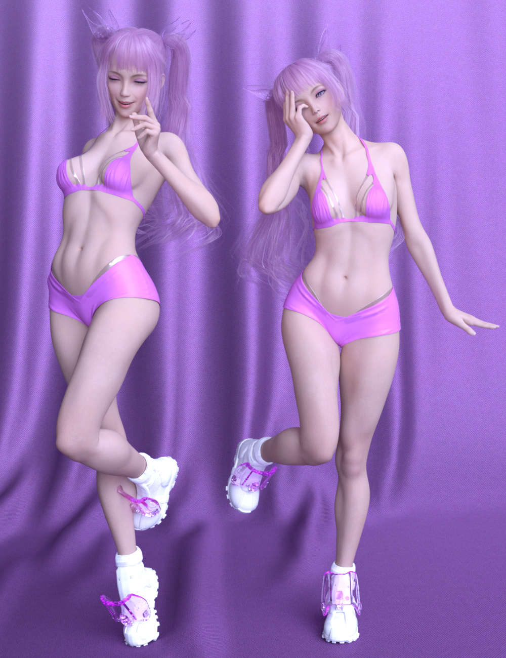 Anime Poses For Genesis 8 Female Anime Poses For Genesis 8 Female by: Ensary, 3D Models by Daz 3D