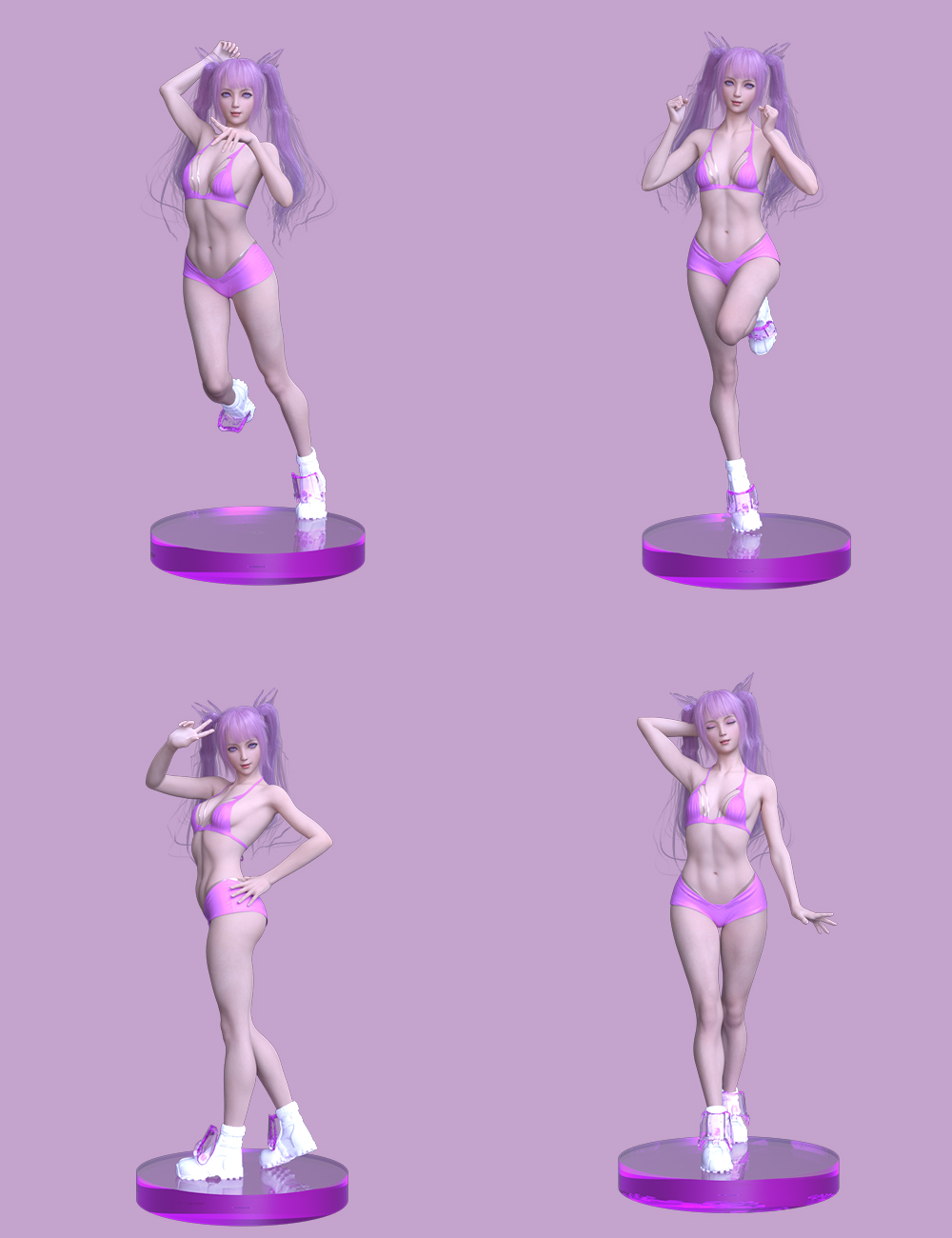 Anime Poses For Genesis 8 Female Anime Poses For Genesis 8 Female by: Ensary, 3D Models by Daz 3D
